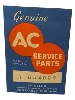 NOS AC Delco Fuel Pump Screen 854009 Made in England GM Vintage Service Part